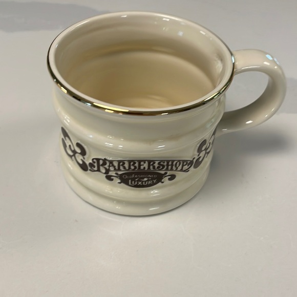 Franklin Toiletry Co Barbershop Old Fashioned Luxury Shaving Cream Mug Cup - Picture 1 of 5